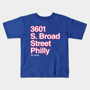 Philadelphia 76ers Basketball Arena Kids T-Shirt